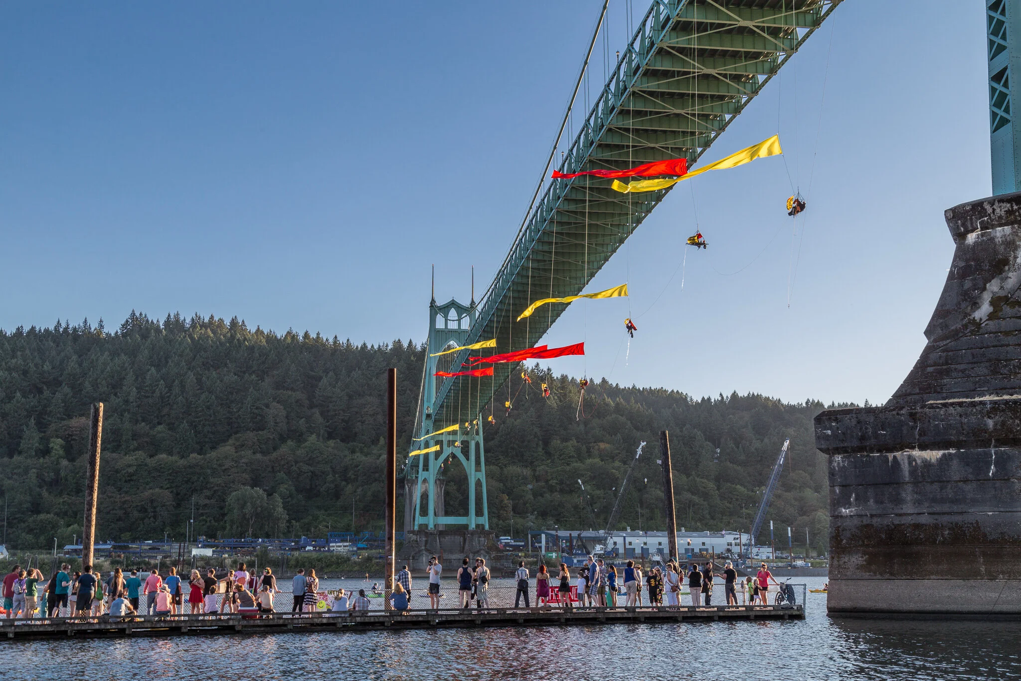 Green Peace Demonstration - Saint Johns, Portland, Oregon