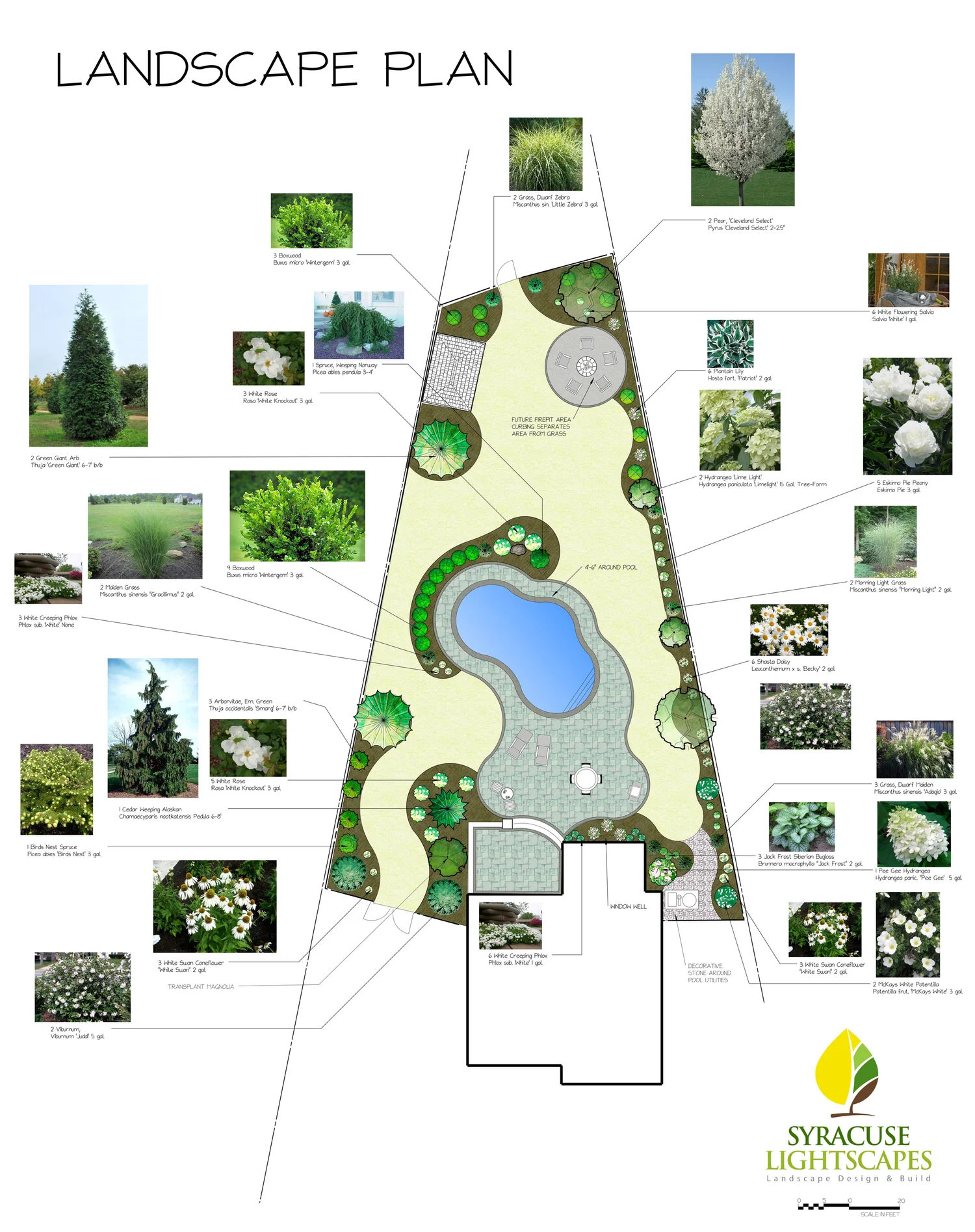 master plan outdoor living on Landscape Design Syracuse Lightscapes Inc