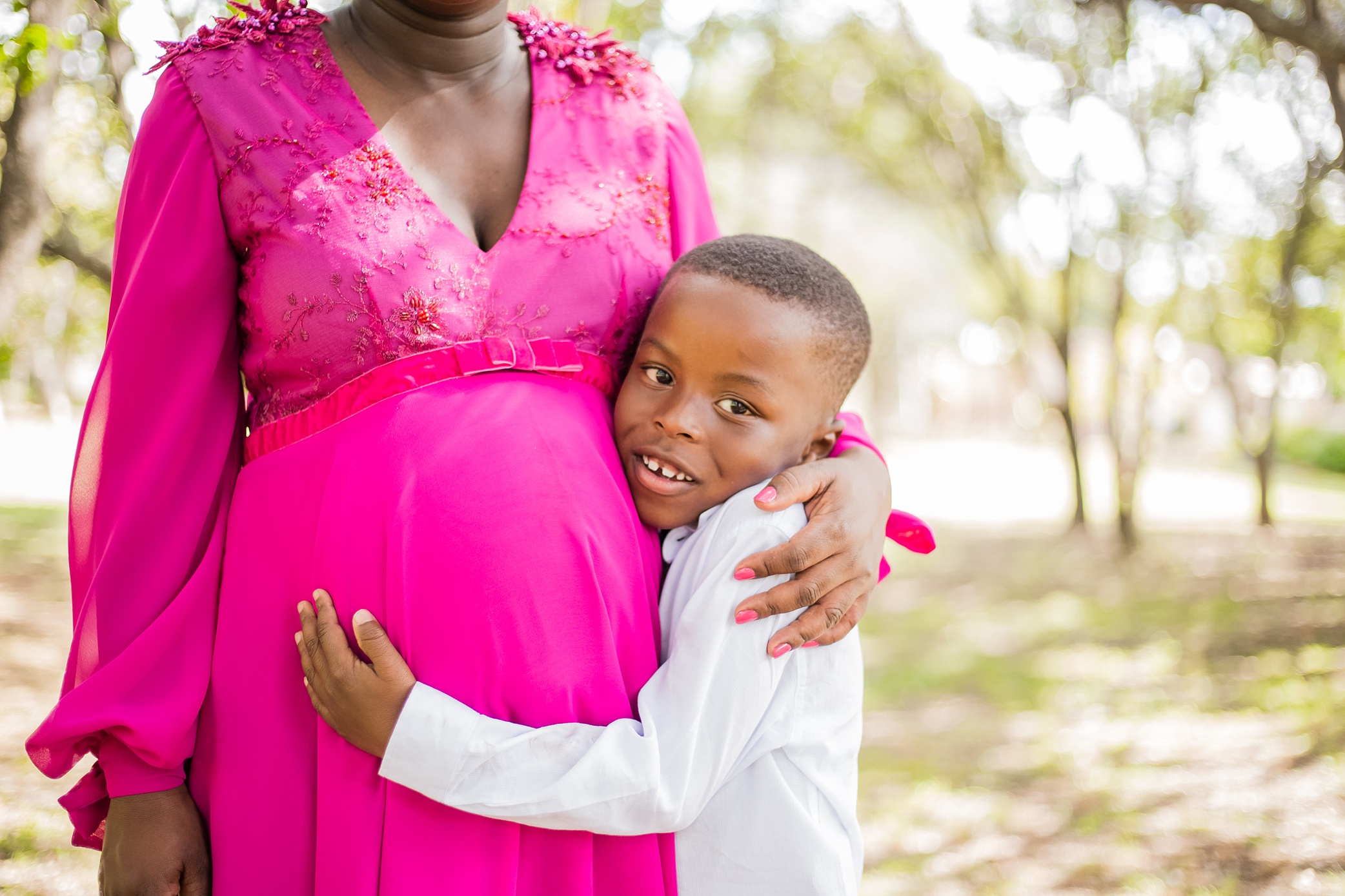 Mrs Mutshinya's pregnancy shoot