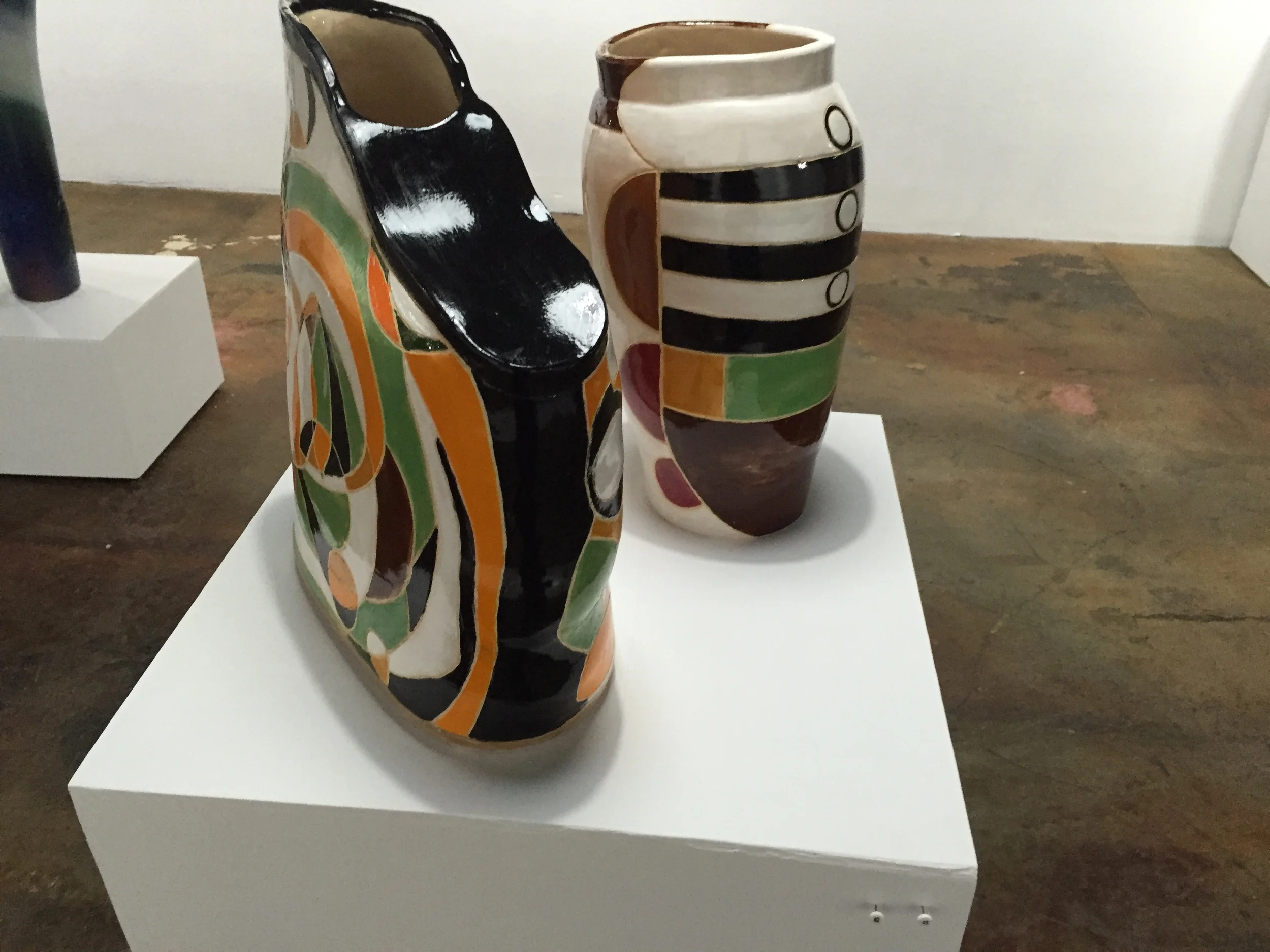  Art by students of Lee Puffer. 