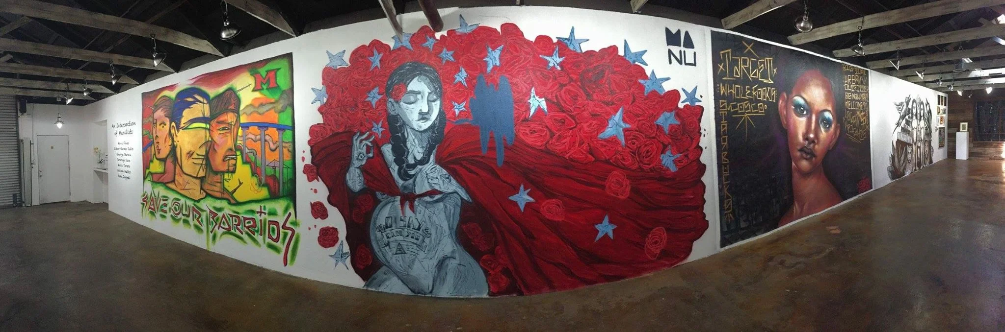 An Intersection of Muralists, 2016