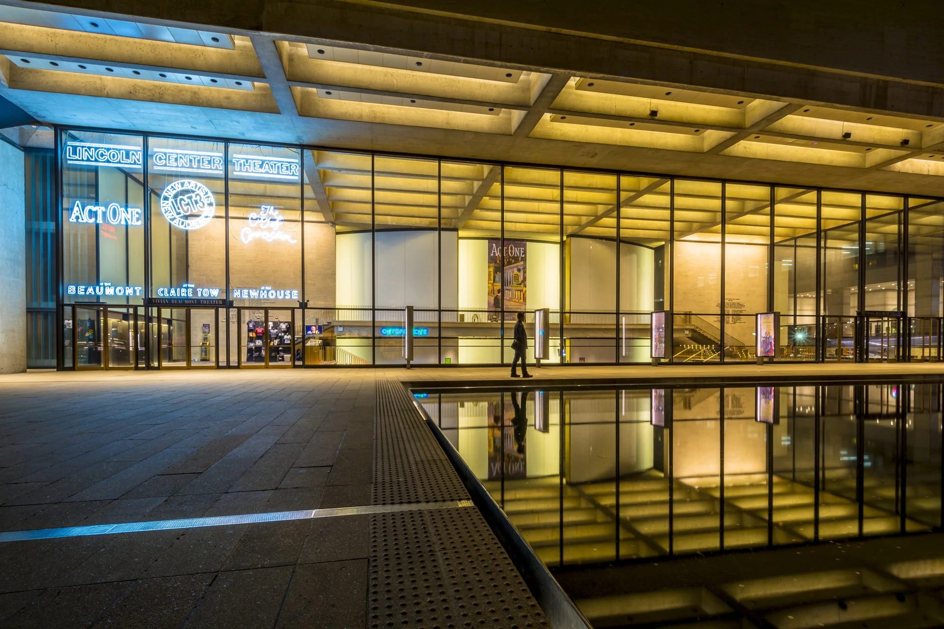 Lincoln Center Plaza Vivian Beaumont Theatre