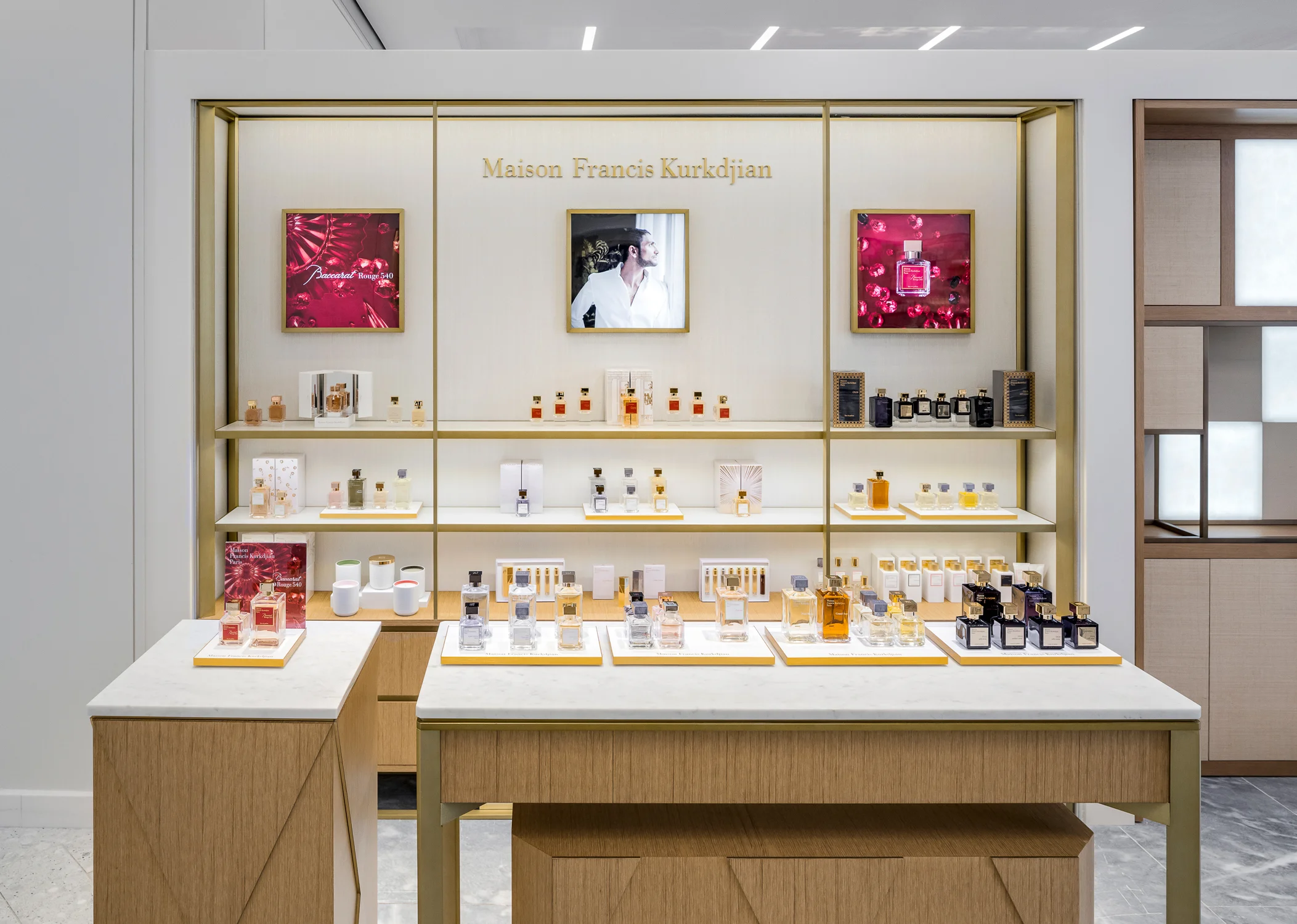 Commercial Architectural Photography - Maison Francis Kurkdjian Saks Fifth Avenue