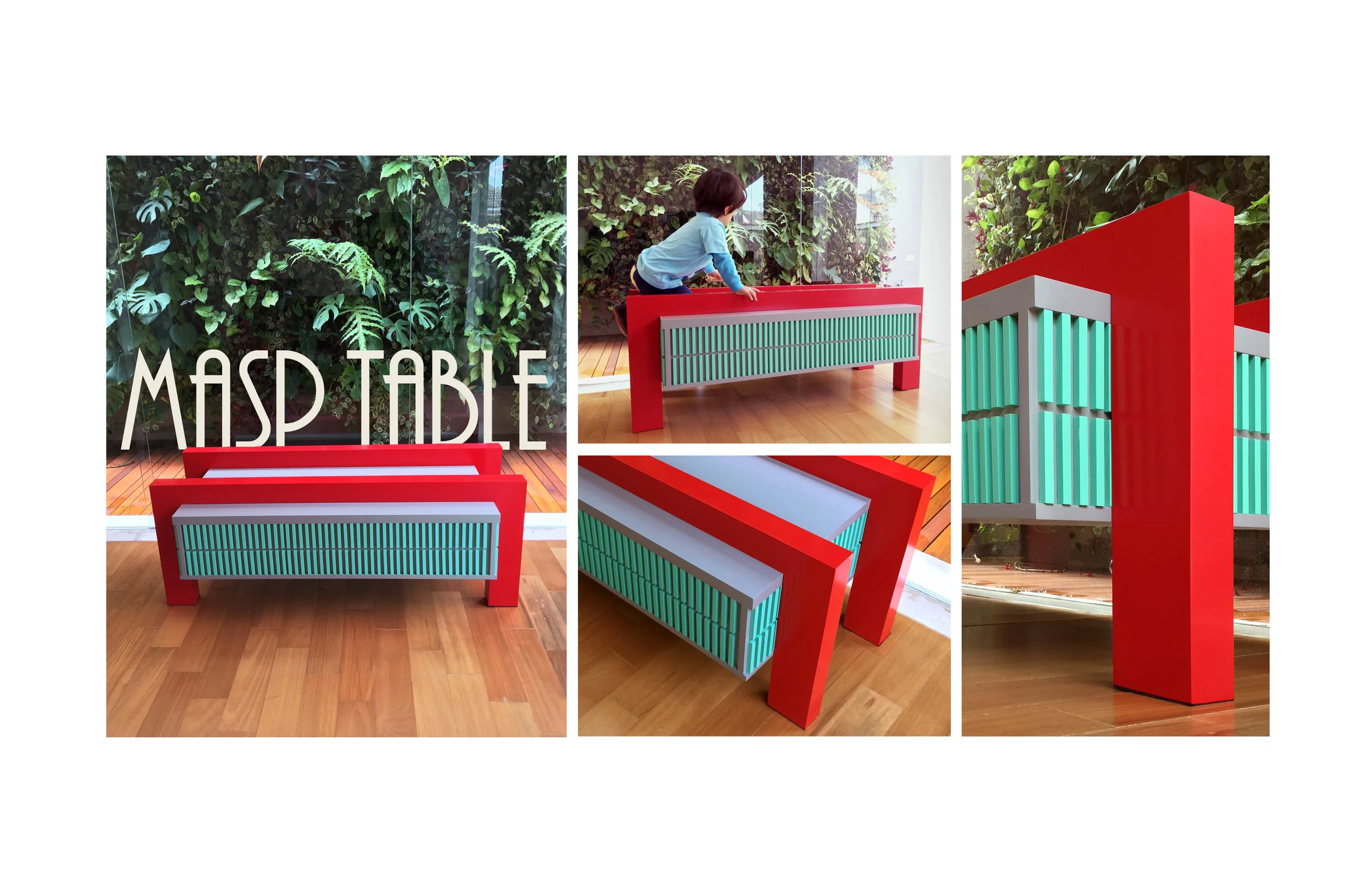 The most famous building at Paulista Avenue, designed by Lina Bo Bardi in 1968, always meant to be a side table since the begining of its existence.