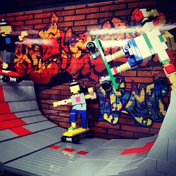 #graffitilegos #graffitilegodisplays #legostore (Taken with Instagram)