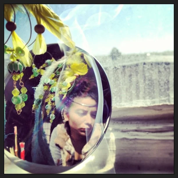 #studio #brightday #making #headdresses #sun #worship #sacred #smoke #native #earthling #moving through #space