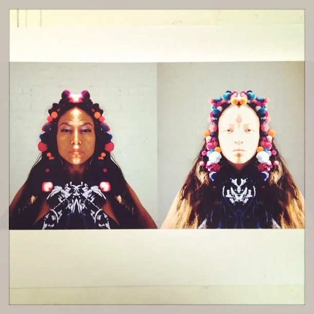 the #two #geras #moving #energy in the #studio #beautiful #space #clearing #day #frankincense &amp; #myrth  (at AlaMeDa gallery + studios)