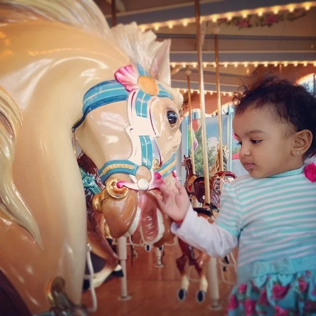 #pleasetouchmuseum #carousel for #Shaili ‘a #magic #bday #love #junglebaby #girl welcome to the #terrific #2’s