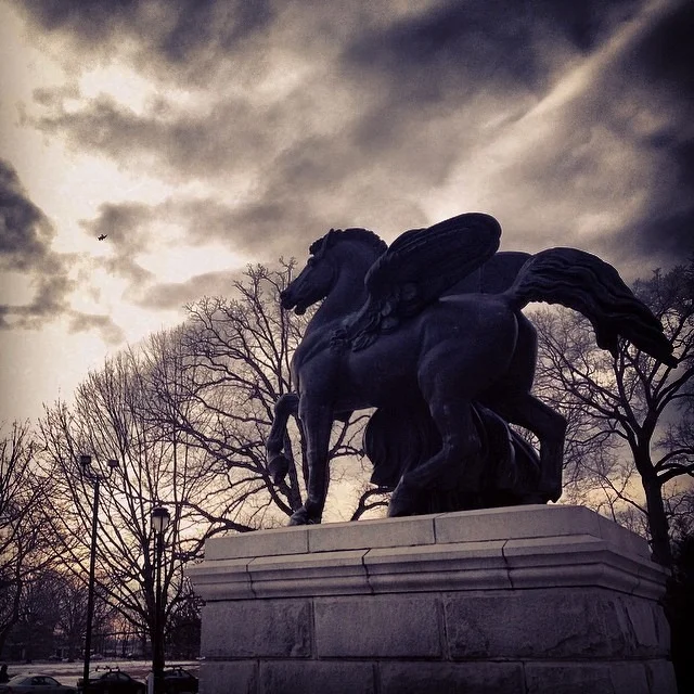 #pleasetouch #museum in #philly #family #roadtrip #historic #pegasus #statue