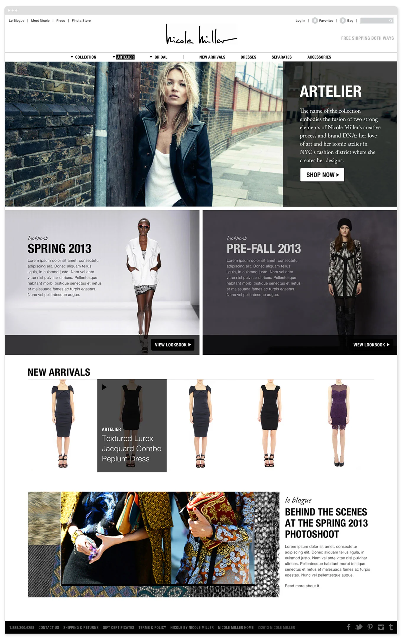 nicole miller website