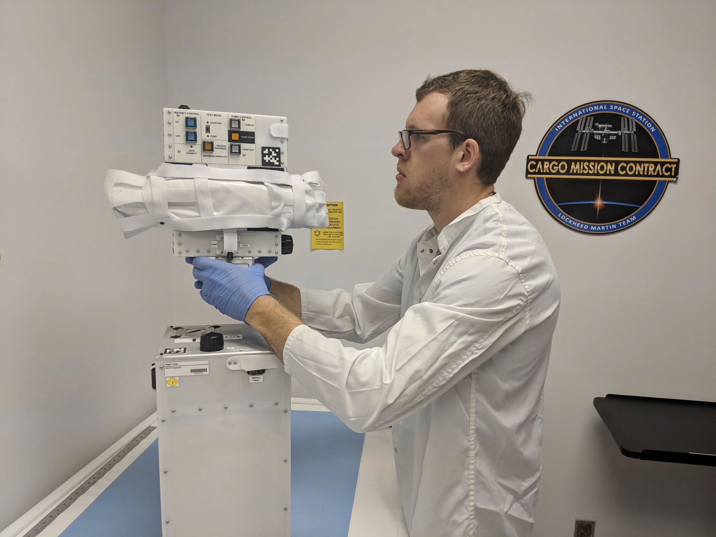 Eric contributed to the design and fabrication of two payloads for OrbitFab, a Bolt portfolio company, to get them from company founding to hardware on the ISS in less than 6 months.
