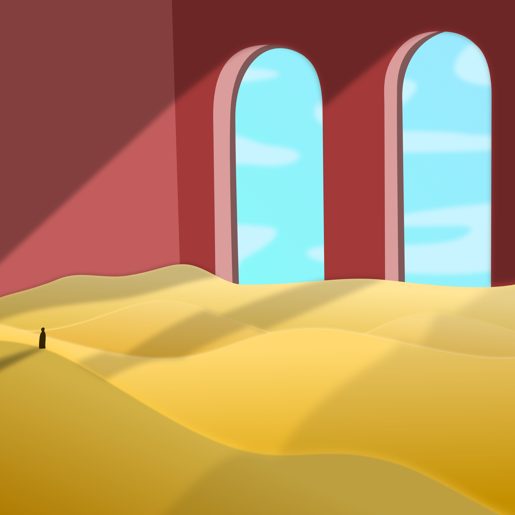 51. Sandy dunes