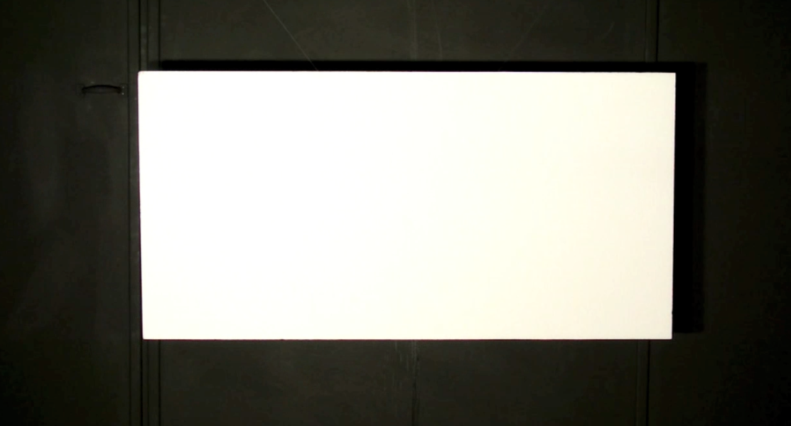   An Inevitable&nbsp;Separation&nbsp; (Video Still) Acetone and Polystyrene, 3:22min Video and Installation  2013  