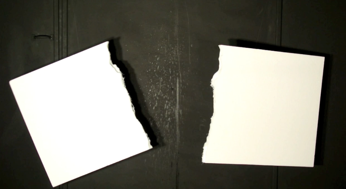   An Inevitable&nbsp;Separation&nbsp;  (Video Still)   Acetone and Polystyrene, 3:22min Video and Installation   2013  