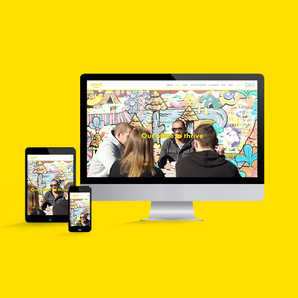 Seed Waikato Branding + Website Design
