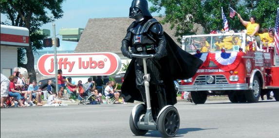 segway . (fast forward about a year)