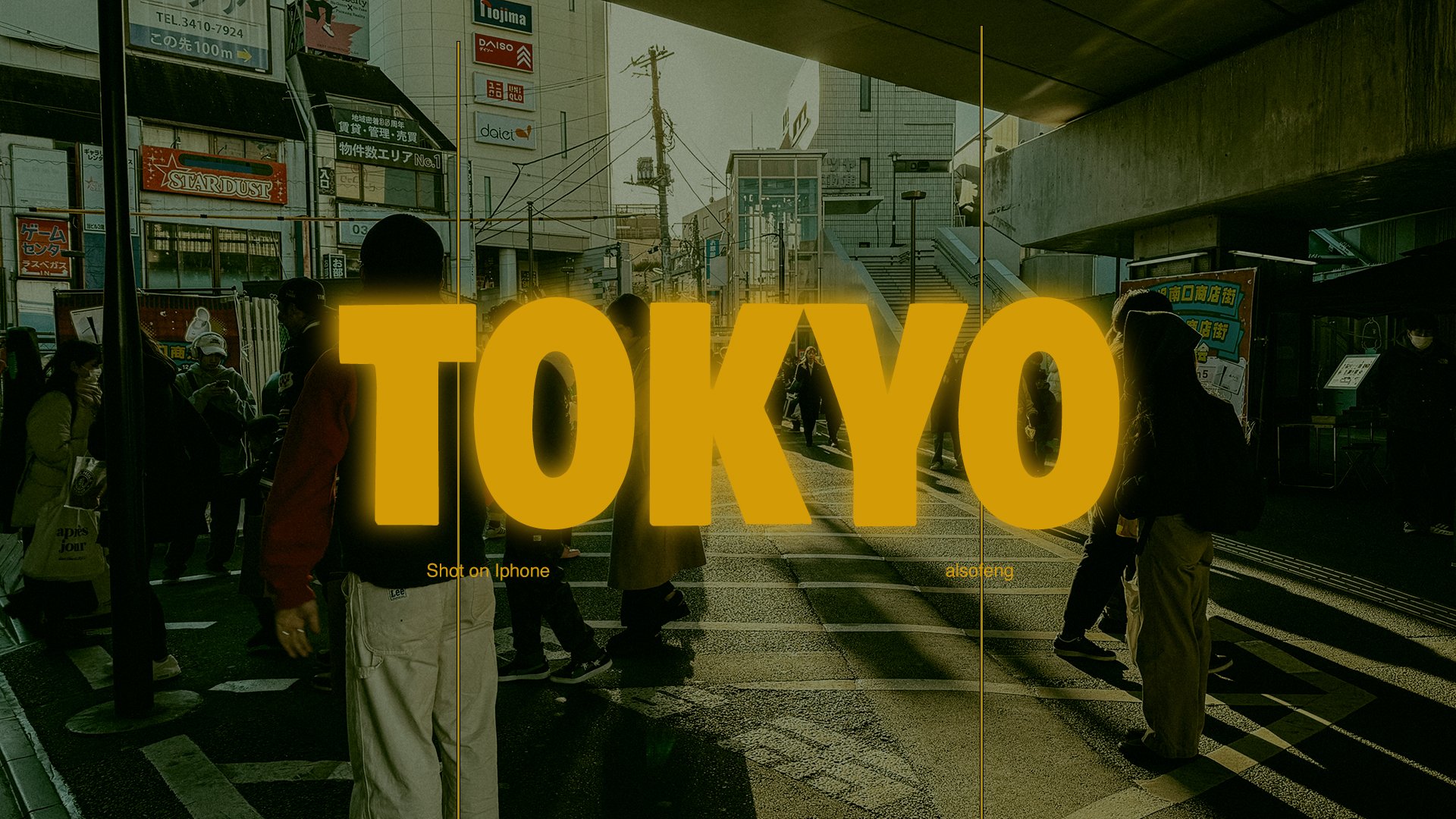 alsofeng "First Vacation on Purpose" Tokyo