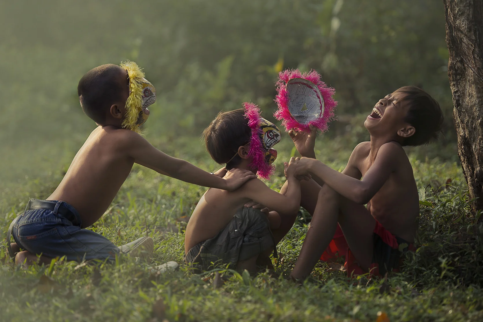 Laughing Masks