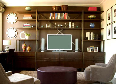 custom wall unit