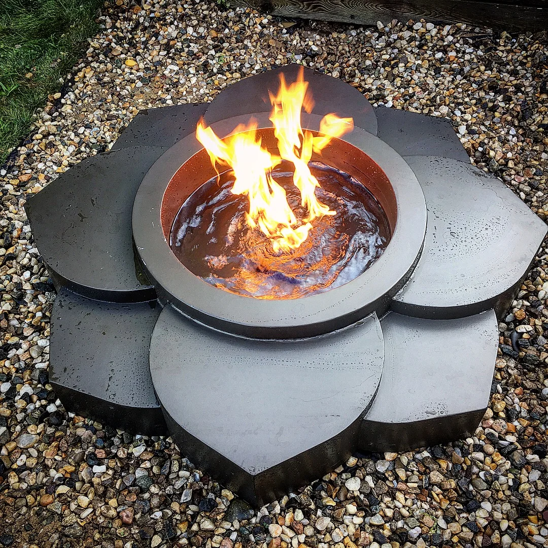 propane and water pit