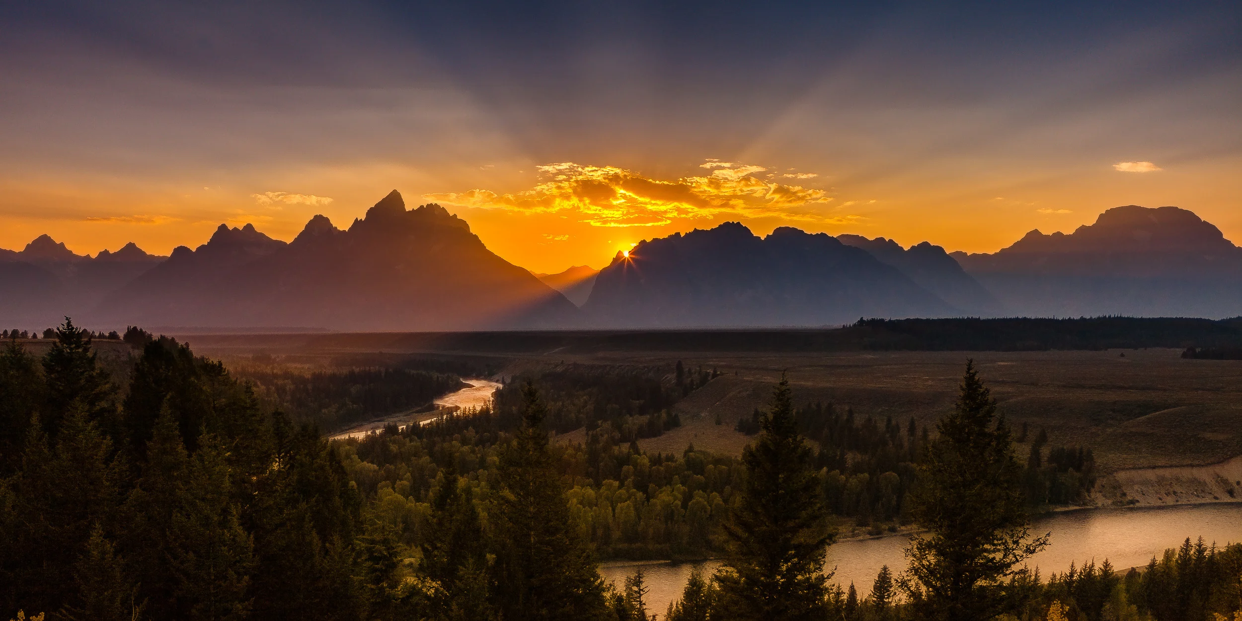 Grand Teton at Sunset