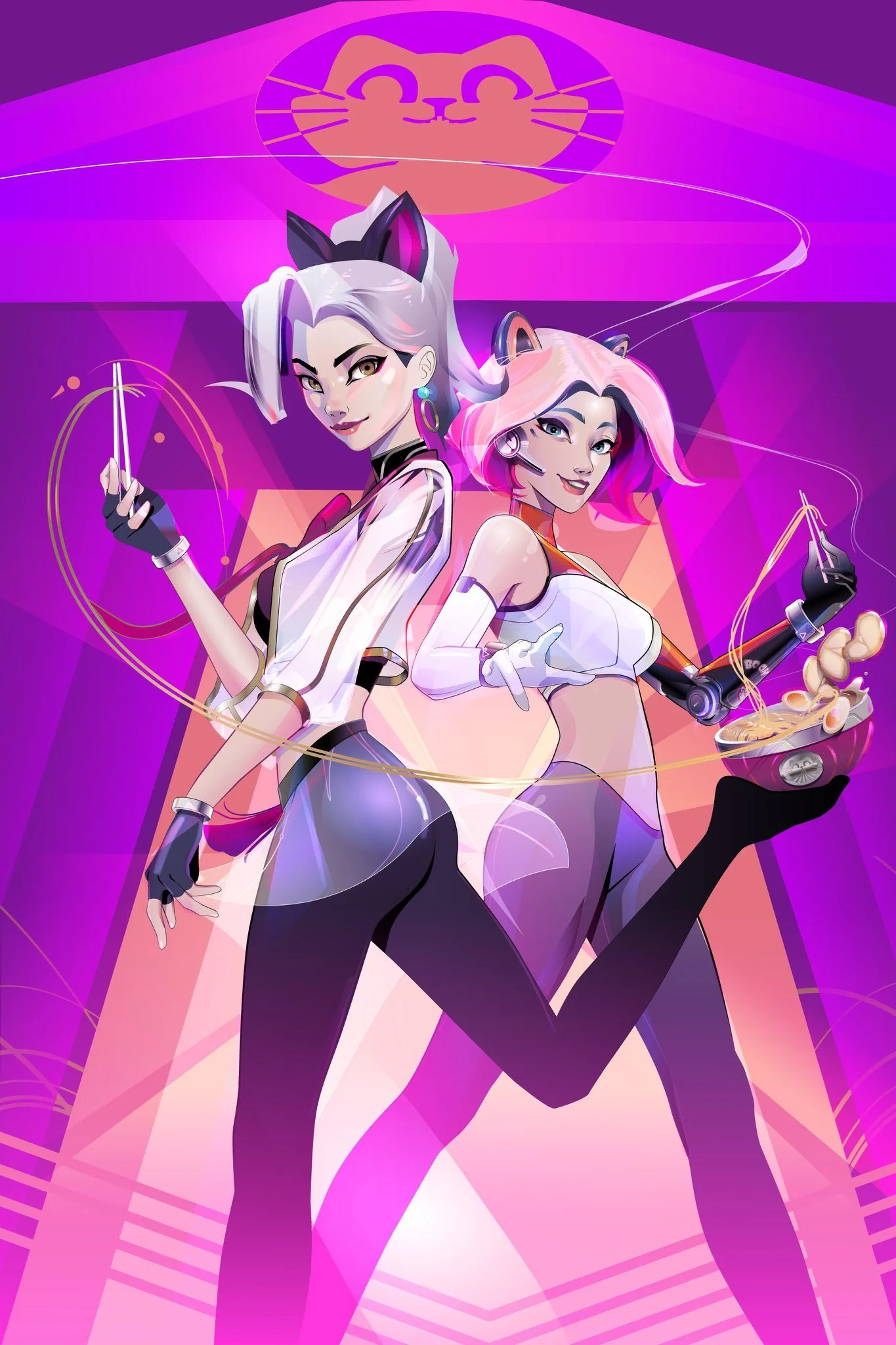 "Boon" Game Key Art Illustration for KPR