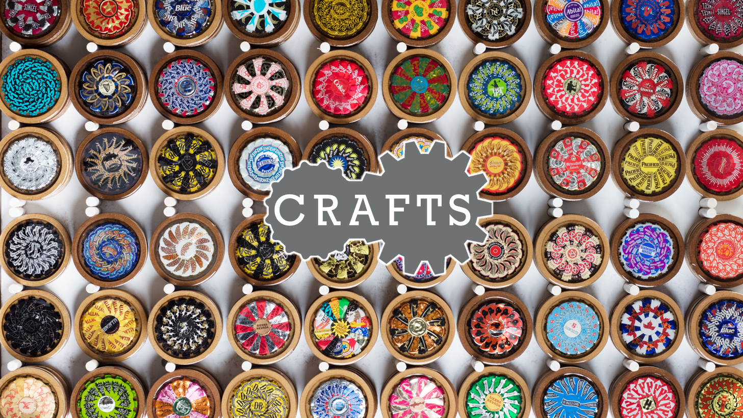 Bottle cap crafts