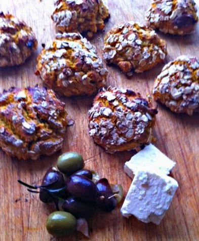 PUMPKIN, FETA AND HERB SCONES