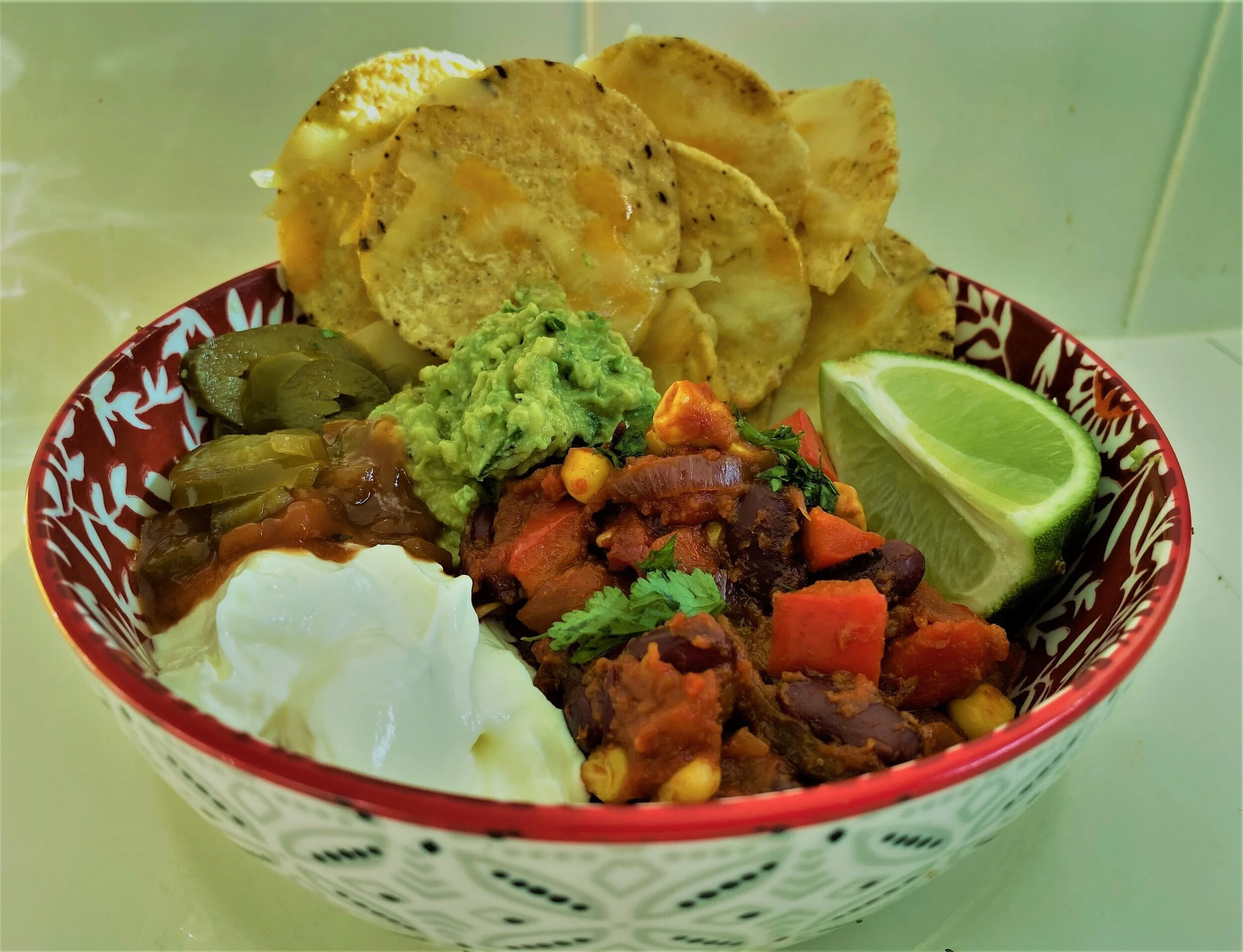 Chilli Bean Nachos