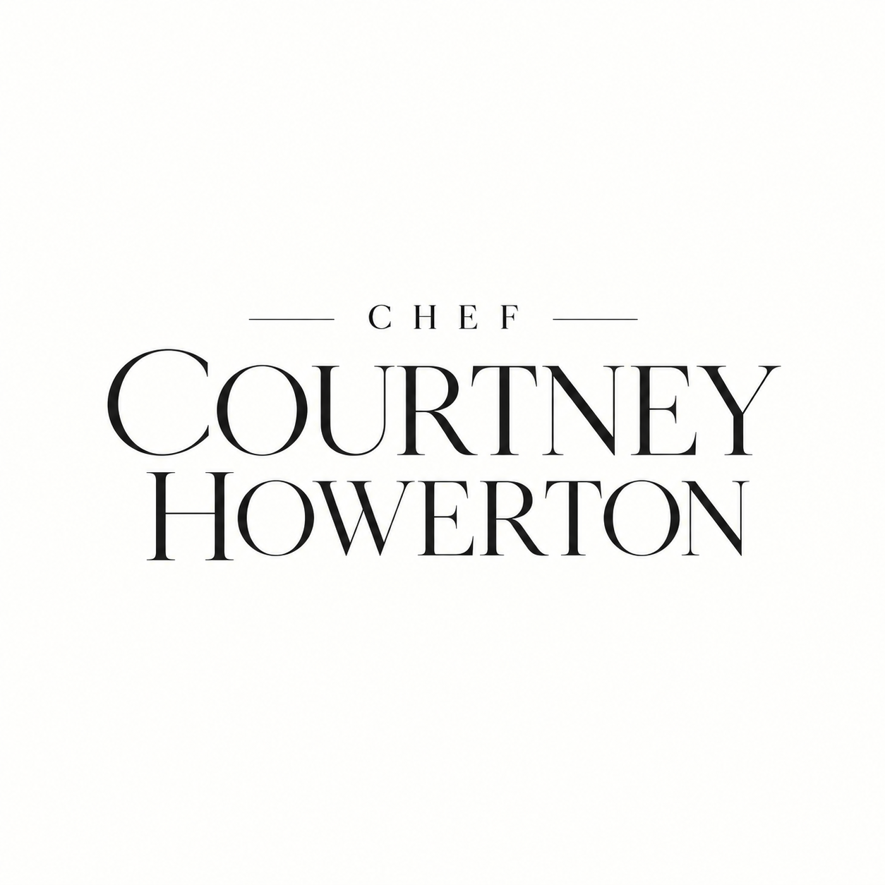 Chef Courtney Howerton