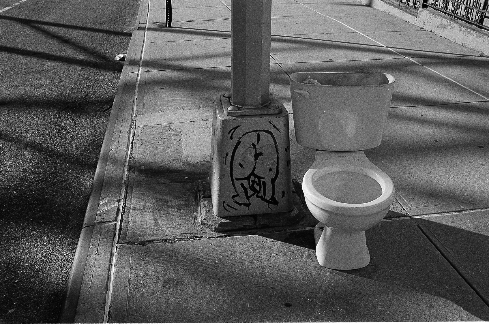 A butt & a toilet, Brooklyn, NY