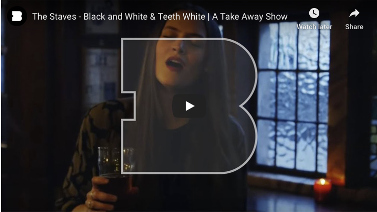 Singles - The Staves - Black and White &amp; Teeth White - live on La Blogotheque 