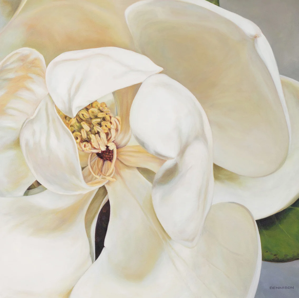 MagnoliaOil on Canvas, 60cm x 60cm, $1600