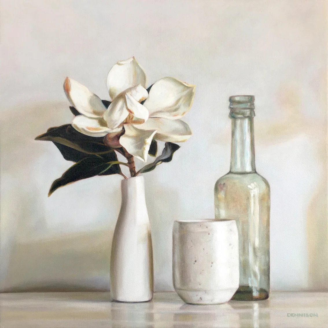 Still Life and Little GemOil on Canvas, 40 x 40cm