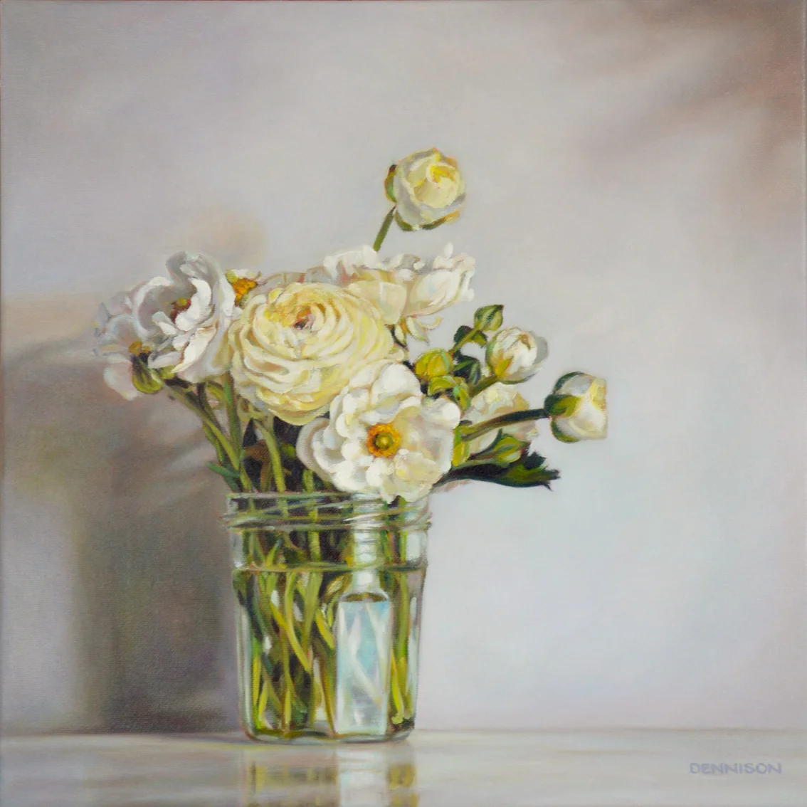 RanunculusOil on Canvas, 40 x 40cm