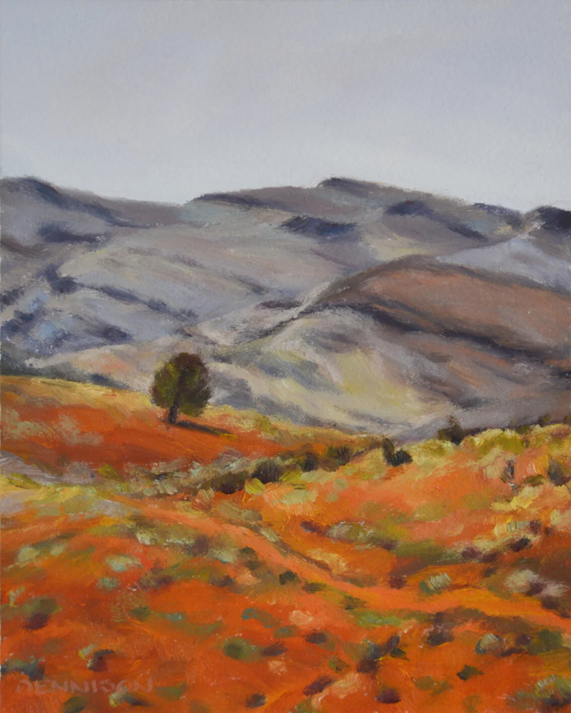 Memory TableOil on Canvas, framed, 85 x 85cm, $3500