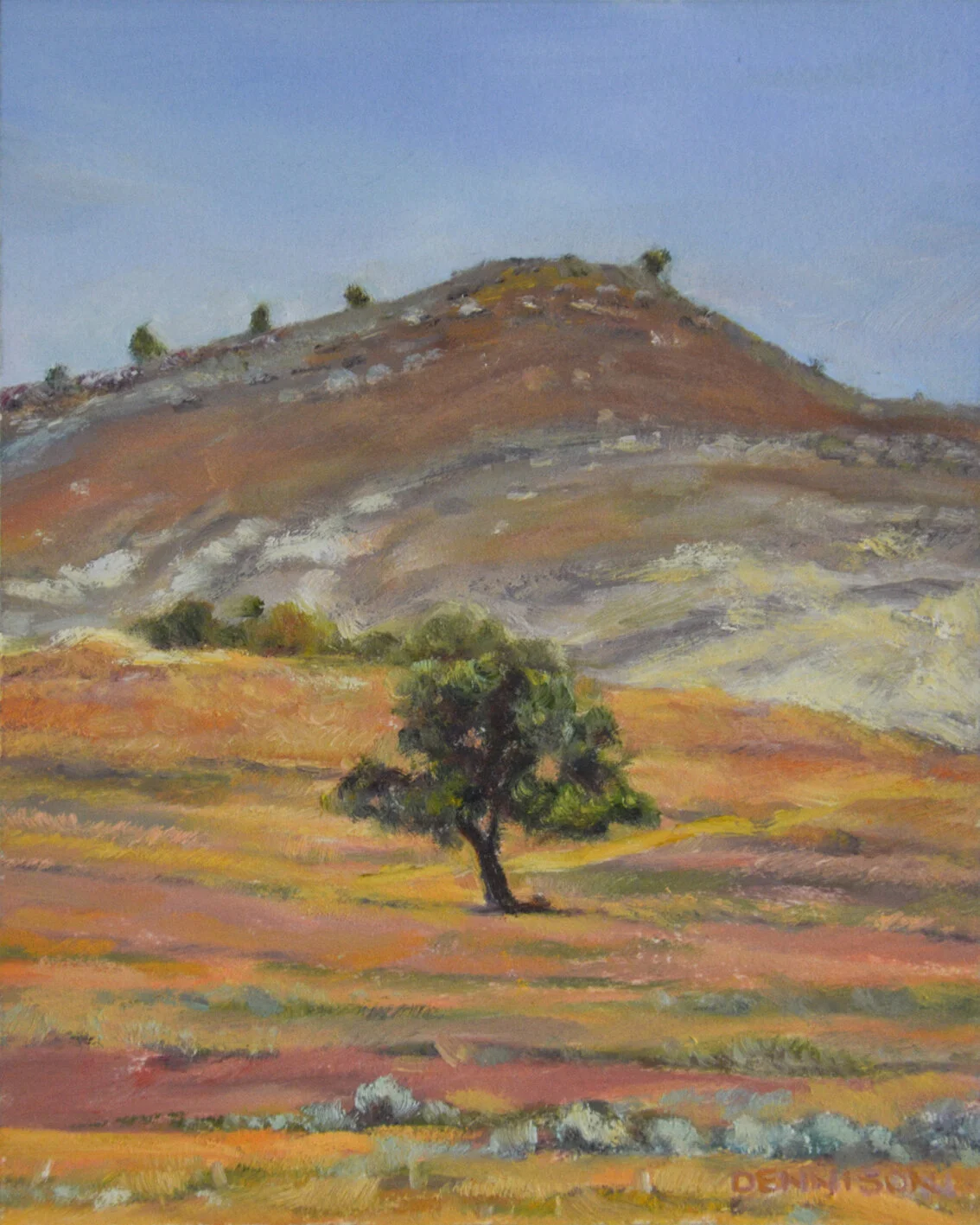 Wildflower PlatesOil on Canvas, framed, 70 x 70cm, $2750