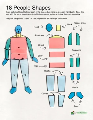 People Shape Practice — Draw Speak