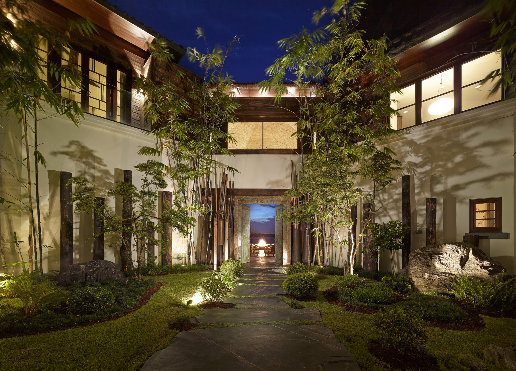 Courtyard Entrance