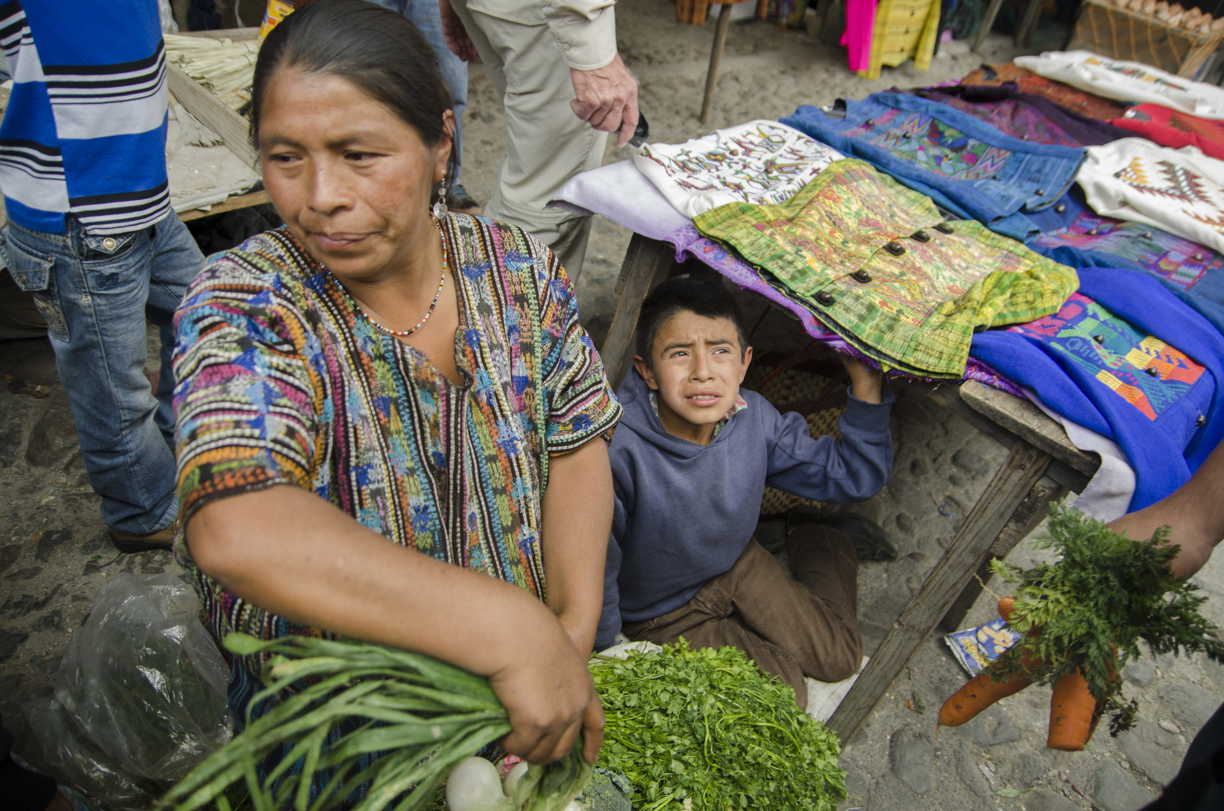 Chichicastenango: Market Vender 