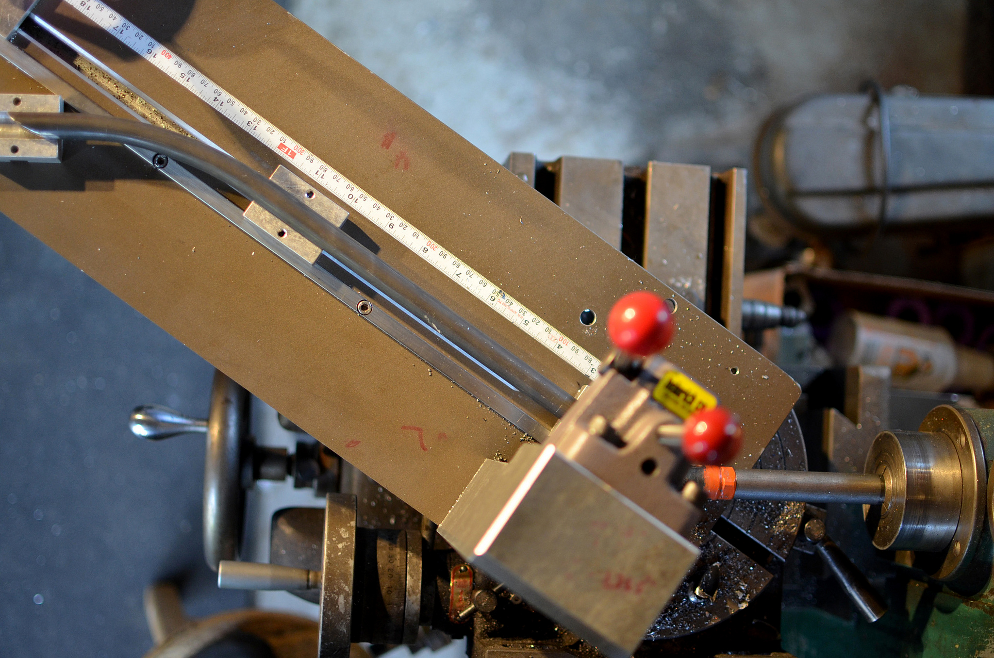 cutting a long miter on a cargo rack tube