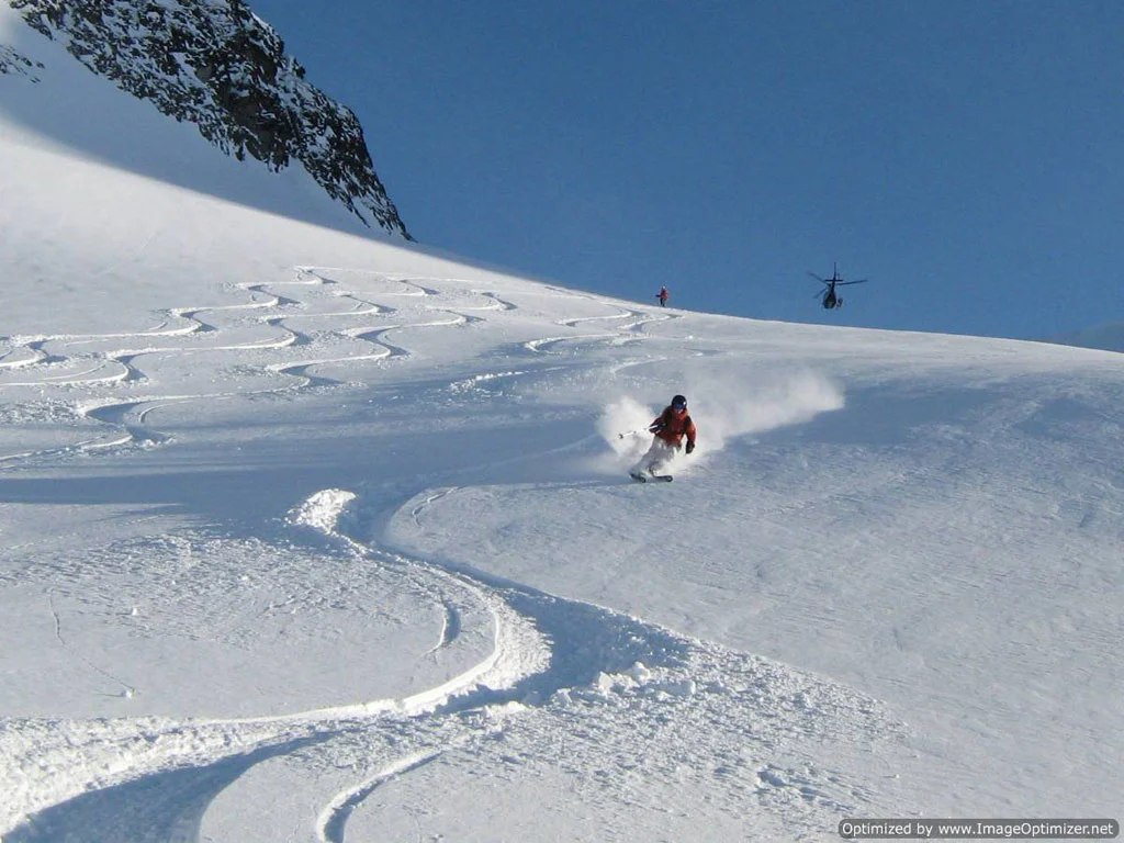 Adding to this, the ability that Canada has to fly and ski at lower elevations in trees mean British Columbia is known for lower levels of down days than found in other regions.