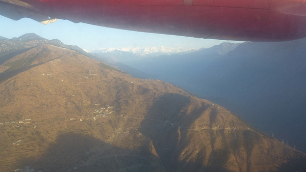 Himalayas in the Distance!