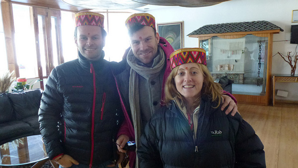 Greeted with our Hats