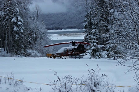 Heli Sleeping Early Morning