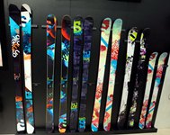 Different ski sizes available.