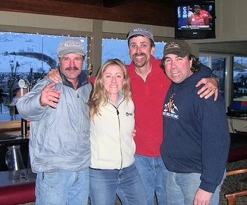 Meeting Matt and Dave plus his team in the bar overlooking Valdez Harbour