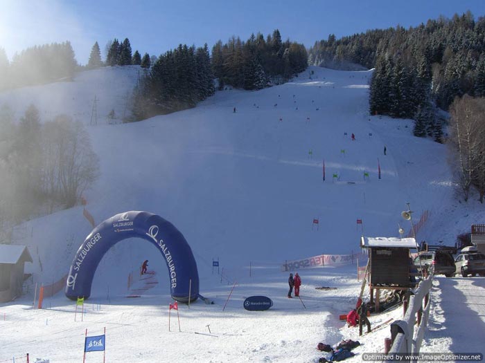 Race course Team GB British Telemark Ski Championships