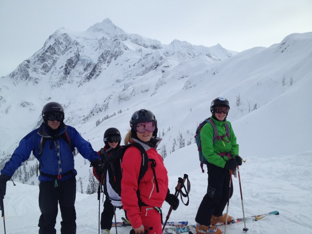 Yours Truly Skiing with the Locals