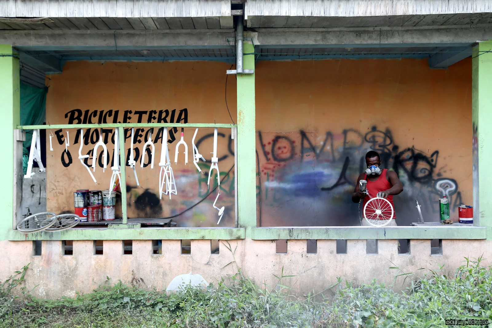 Peintre deux Roues